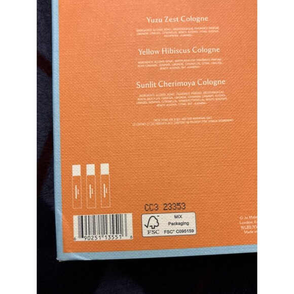 Jo Malone Blossoms Travel Trio Set Sunlit Yuzu Hibiscus - Picture 4 of 4